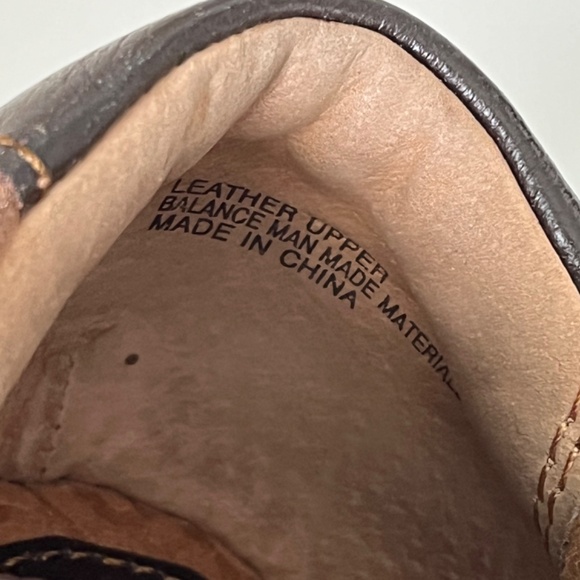 B.O.C. Born Concept Women’s Two Tone Brown Leather Oxford 8 - Picture 6 of 10